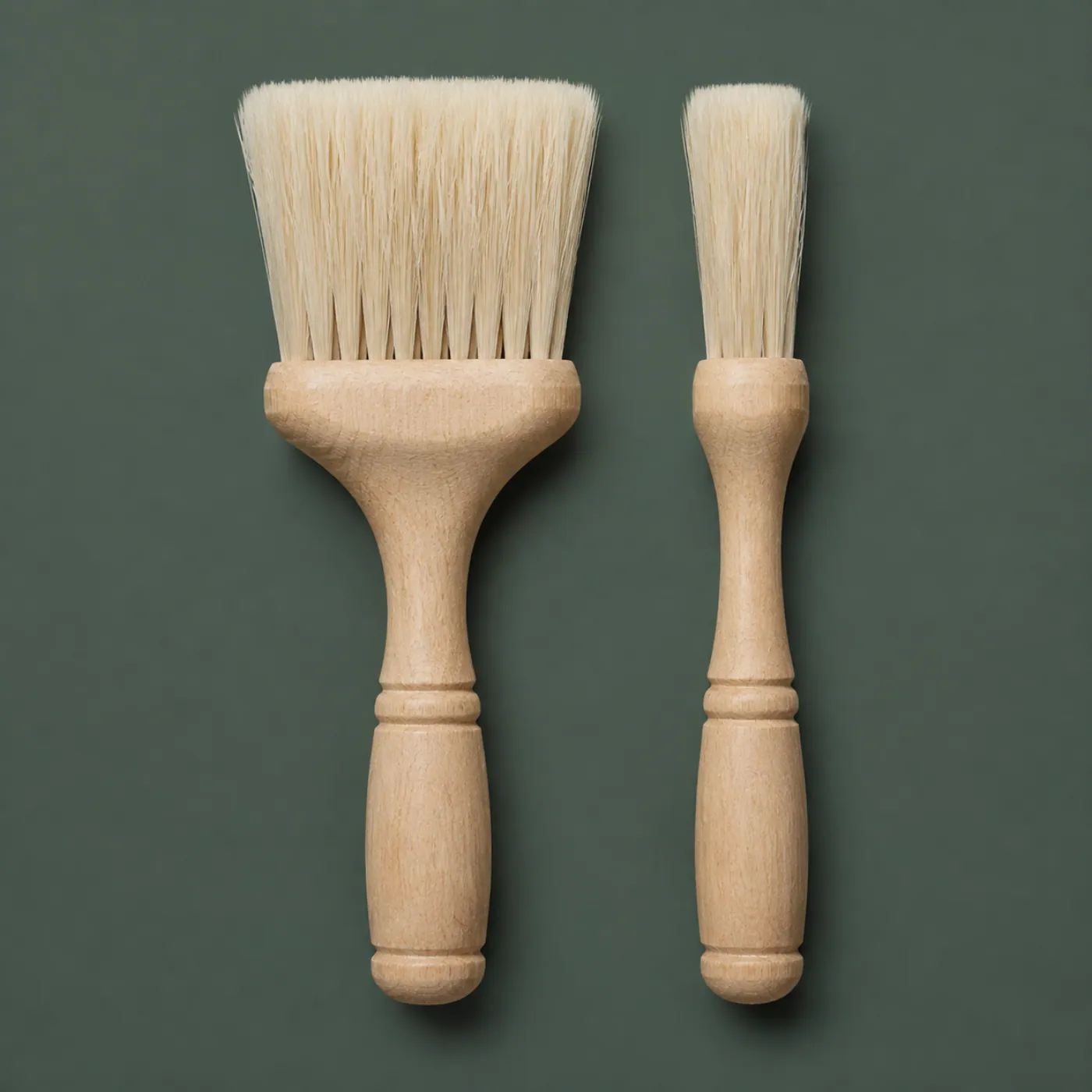 Soft Brush Set. Two brushes, 40 mm and 15 mm