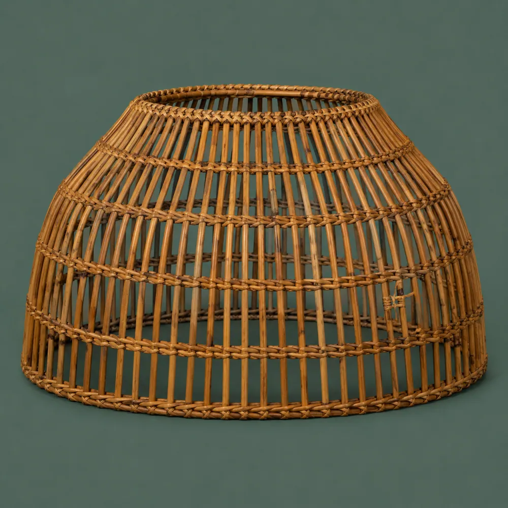 Open Weave Shade 440, piece ON-C-05, woven in Willow, photographed as it is.