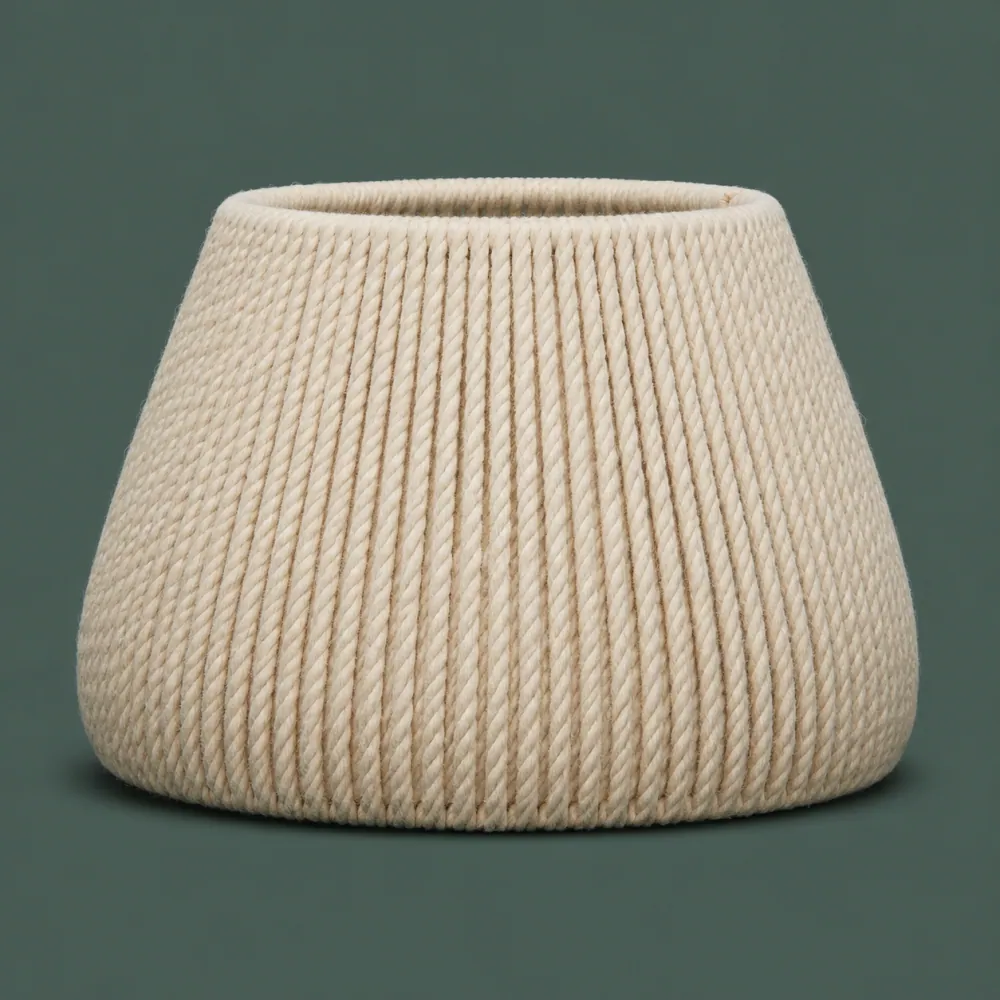 Cord Shade 340, piece ON-C-06, woven in Cotton cord, photographed as it is.