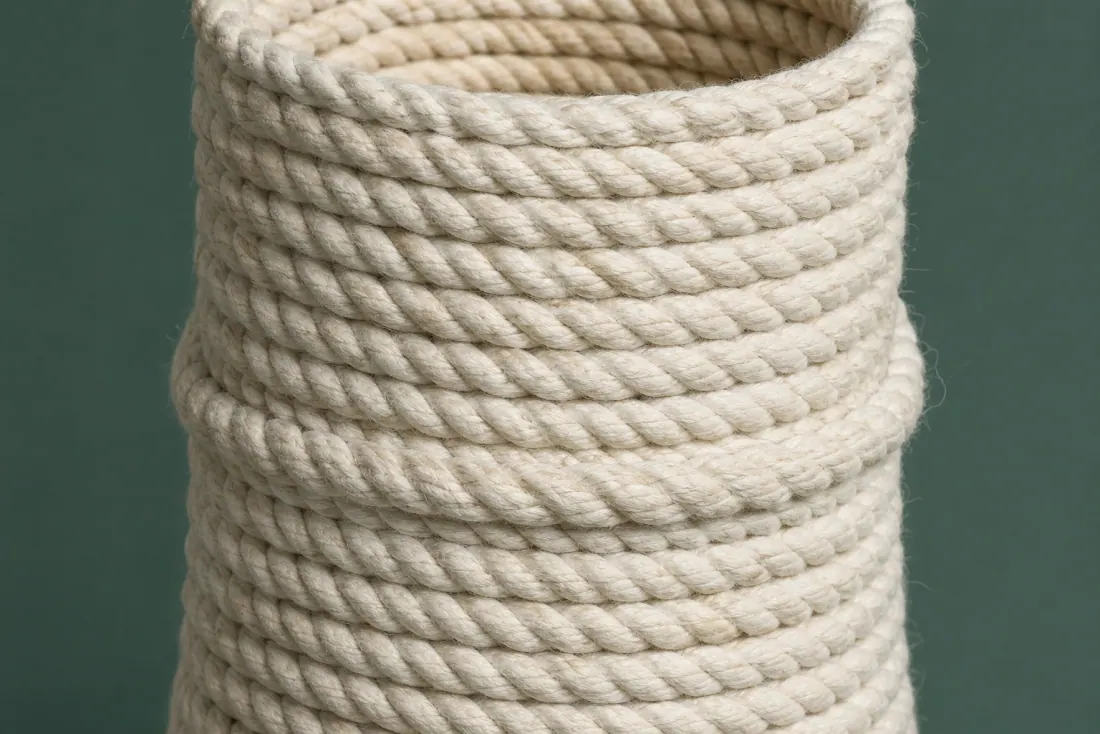 The visible flaw on ON-A-12: The reversal row shows as a visible ridge around the whole circumference at 120 mm. Two cord joins are visible inside the base.
